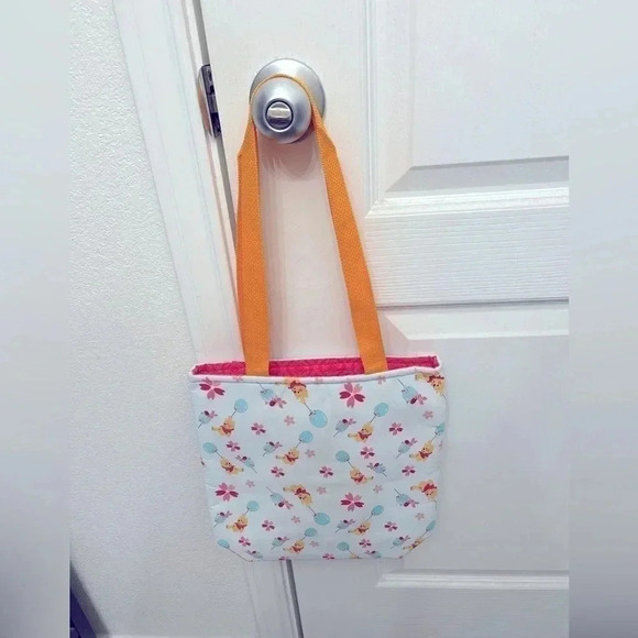 Pooh Piglet Balloon Small Sized Eco-Friendly Market Tote Bag - Picture 3 of 7